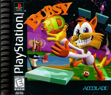 Bubsy 3D - Furbitten Planet (US) box cover front